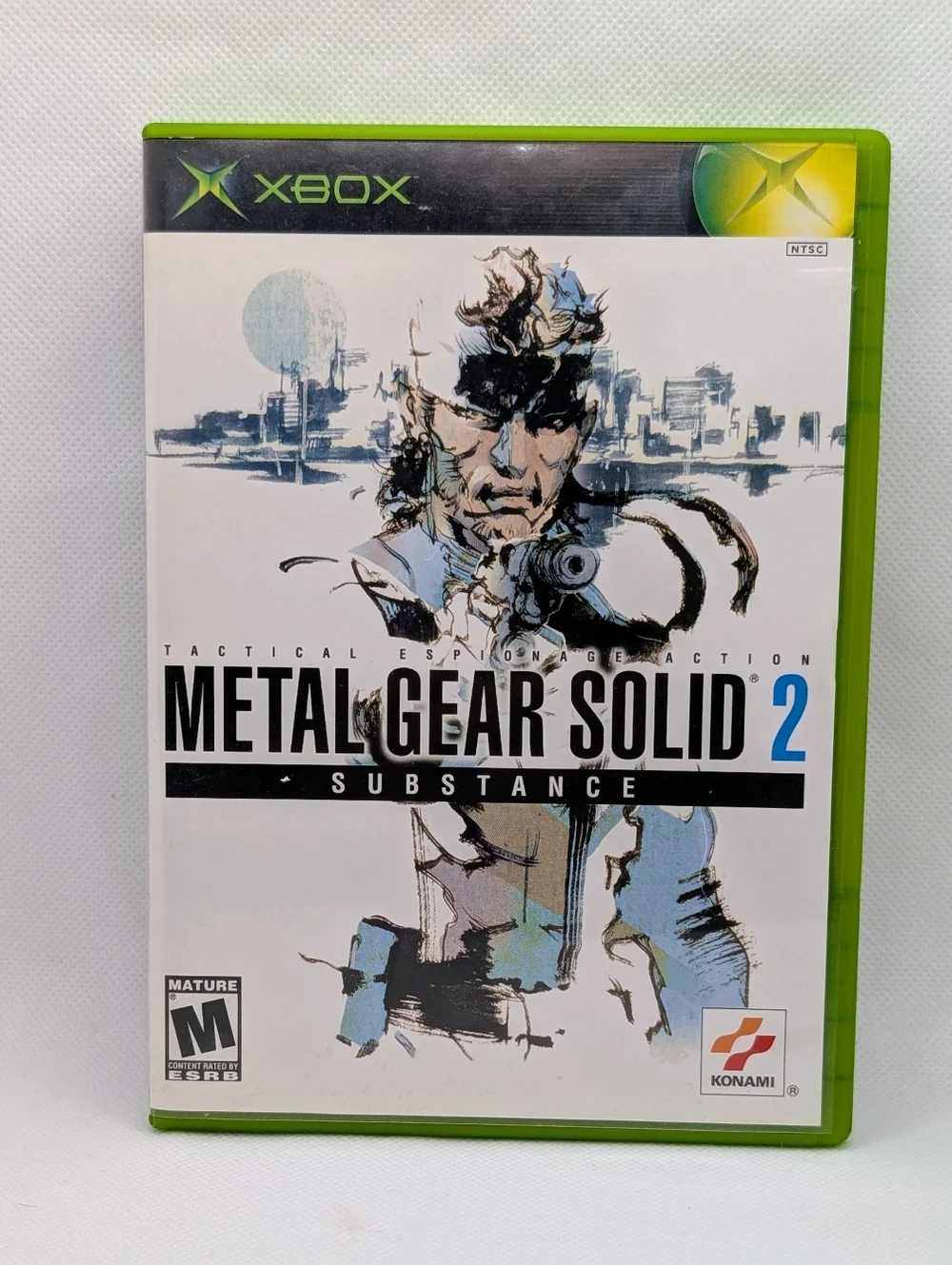 Metal Gear Solid 2: Substance (Microsoft Xbox, 2002) Complete Solid Snake Konami
